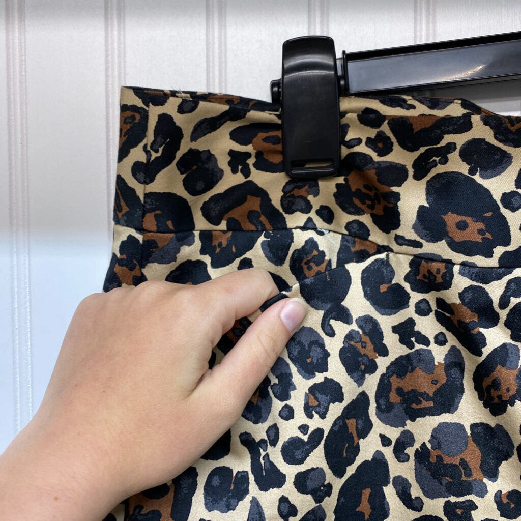 *LEOPARD PRINT DRESS KHAKI