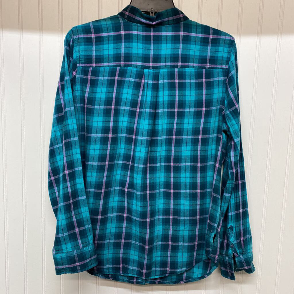 GREEN PLAID FLANNEL