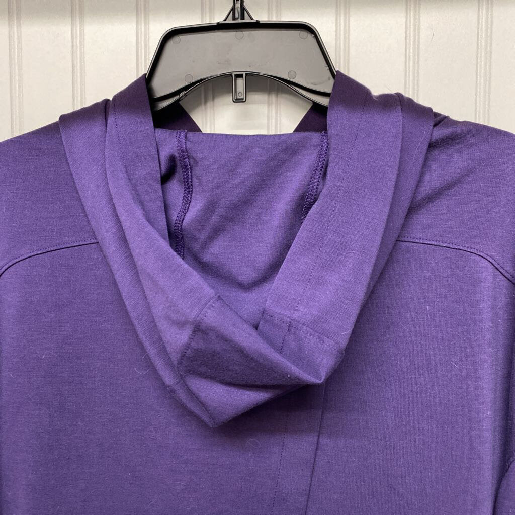 OPEN BACK HOODIE