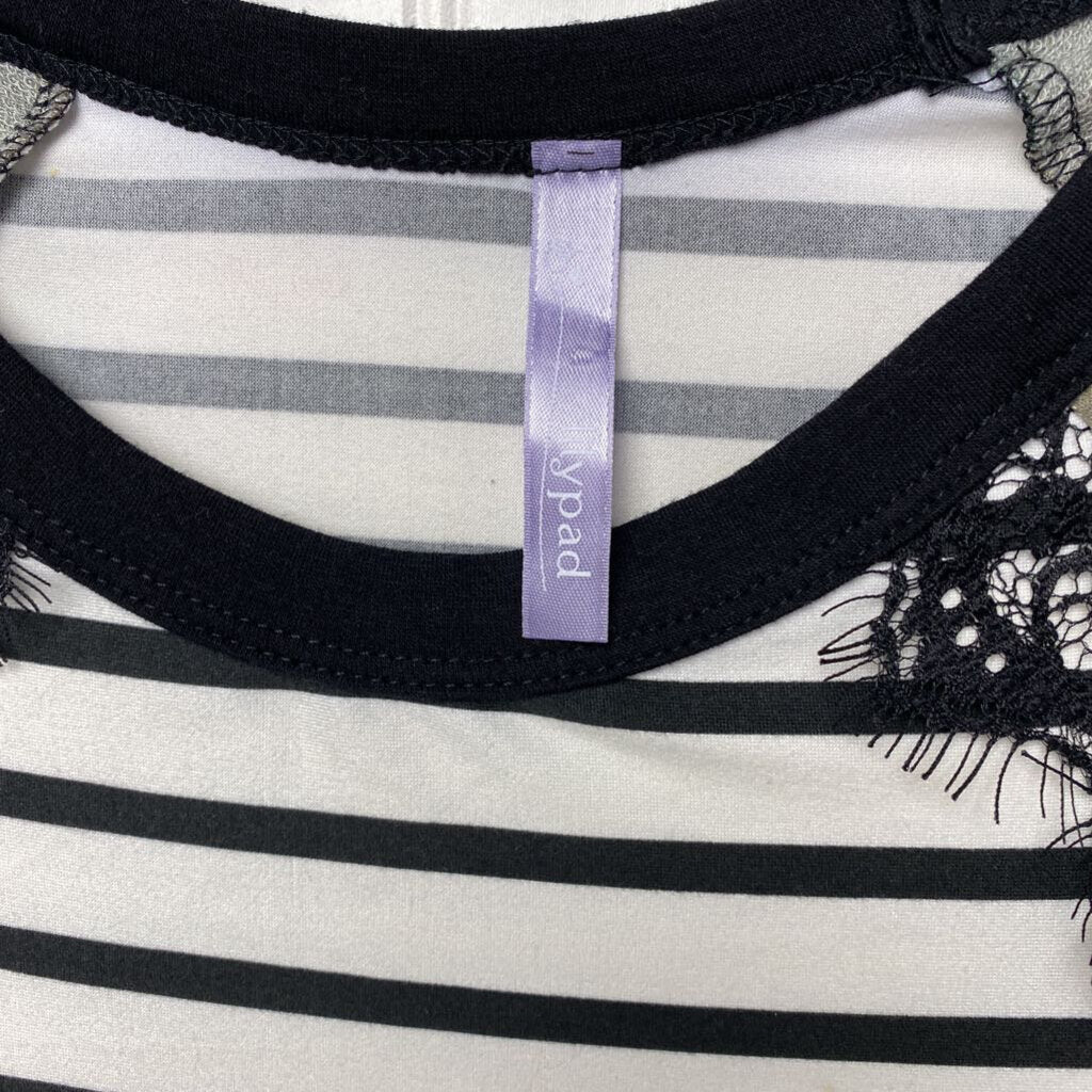 *CAMO AND STRIPE WITH LACE