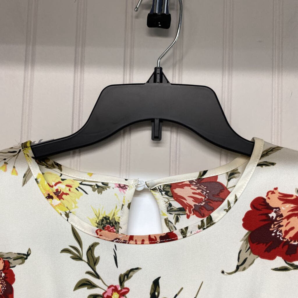 FLORAL PRINT LONG DRESS