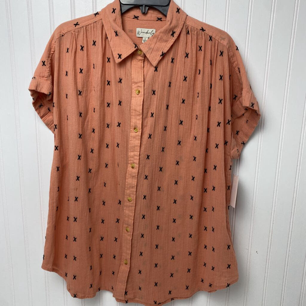 *BUTTON DOWN CUFFED SLEEVED
