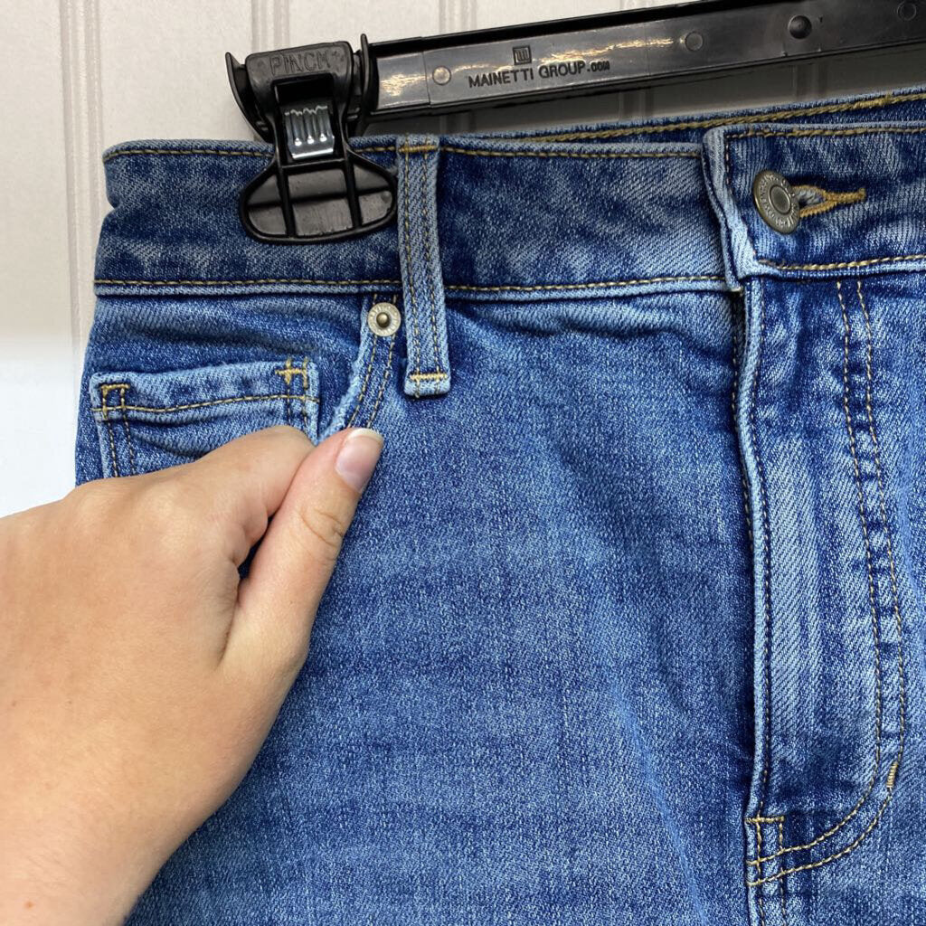 SHORT DENIM SKIRT