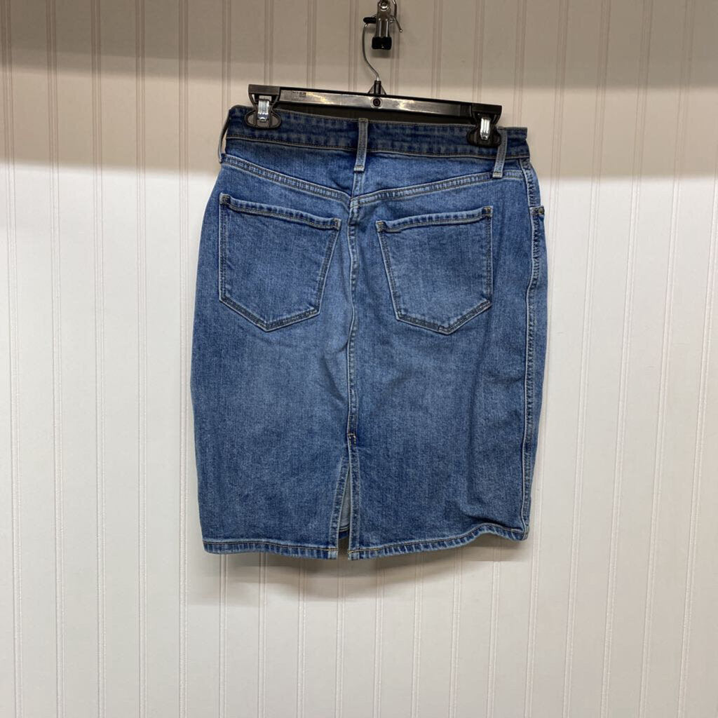 SHORT DENIM SKIRT