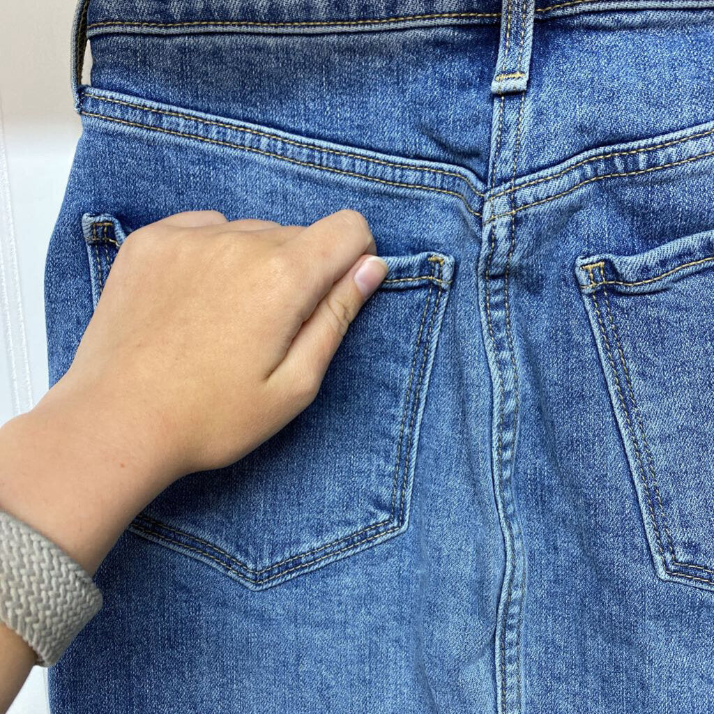 SHORT DENIM SKIRT