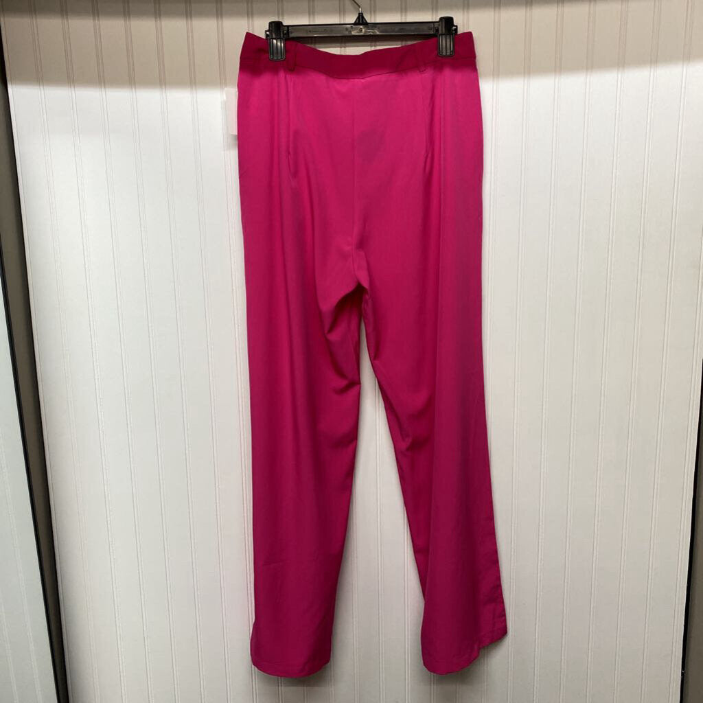 *WIDE LEG SATIN PLEAT