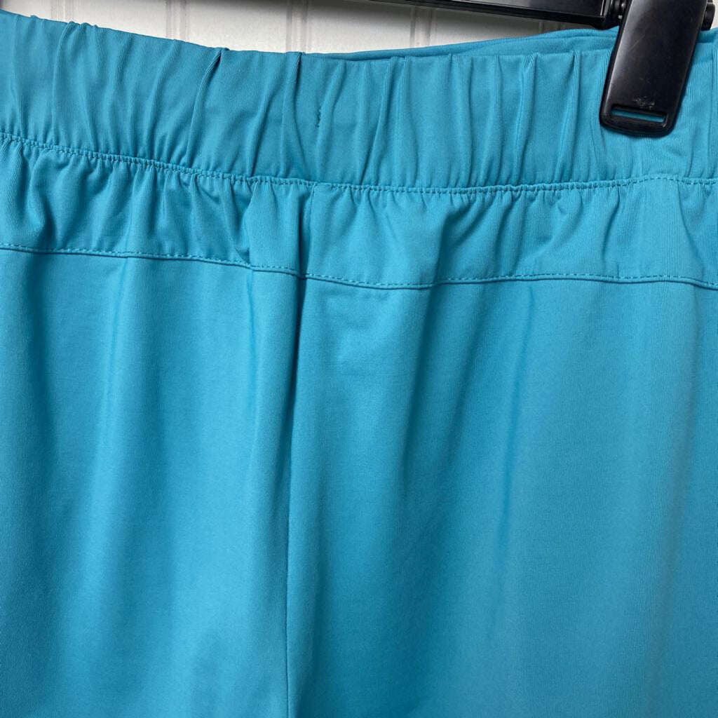 *LADIES ACTIVE TEAL SHORTS