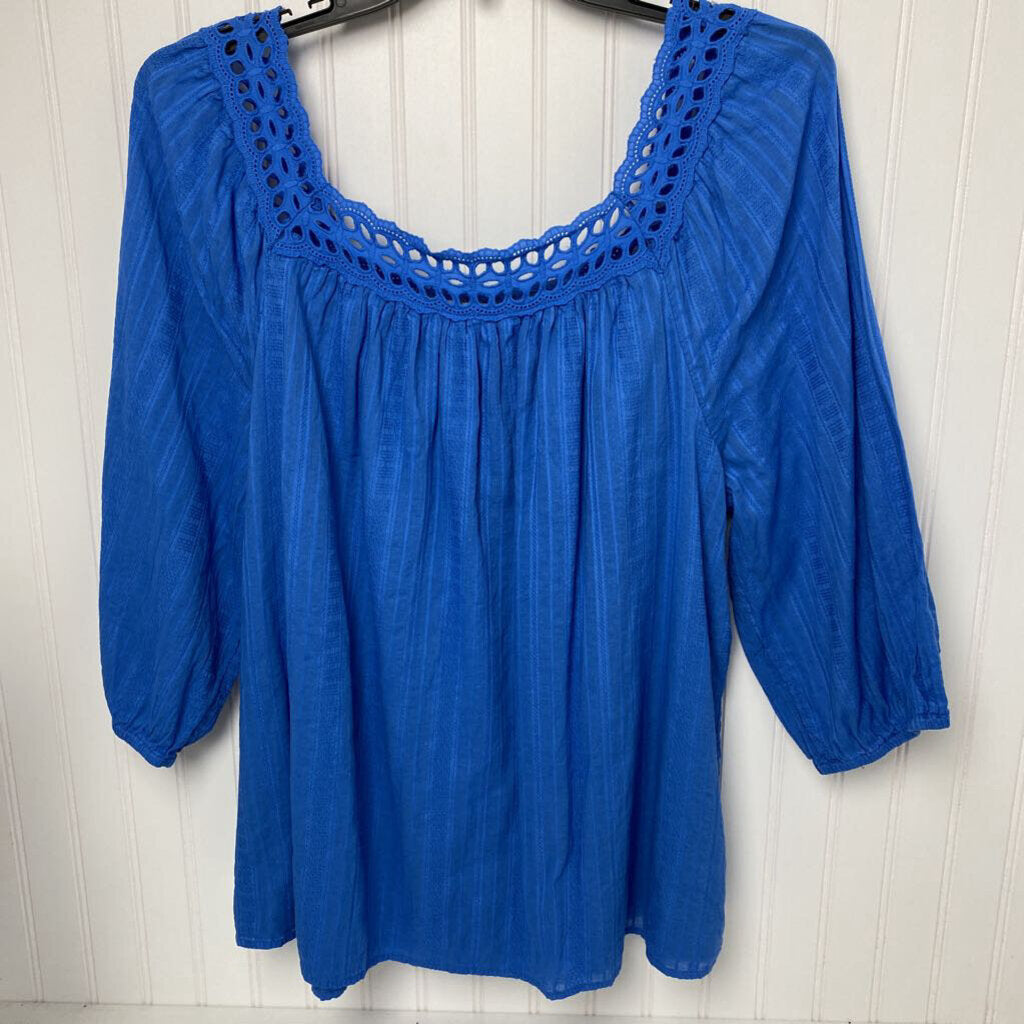 LONG SLEEVE LINED BLOUSE