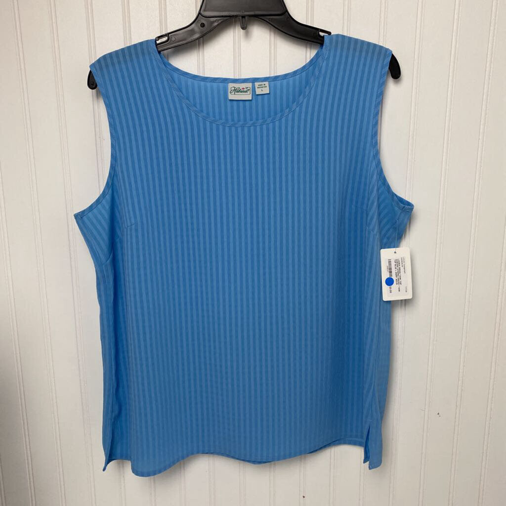 STRIPED DRESSY TANK TOP