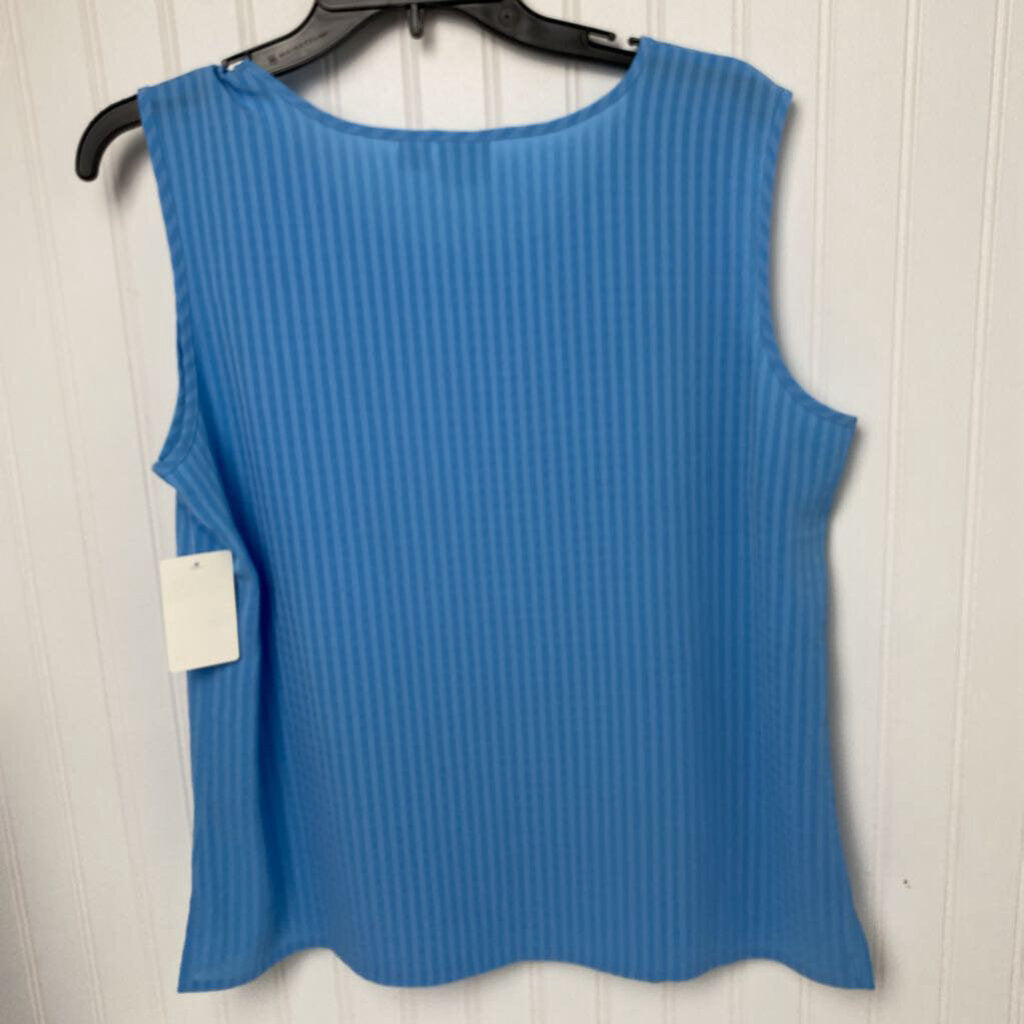 STRIPED DRESSY TANK TOP