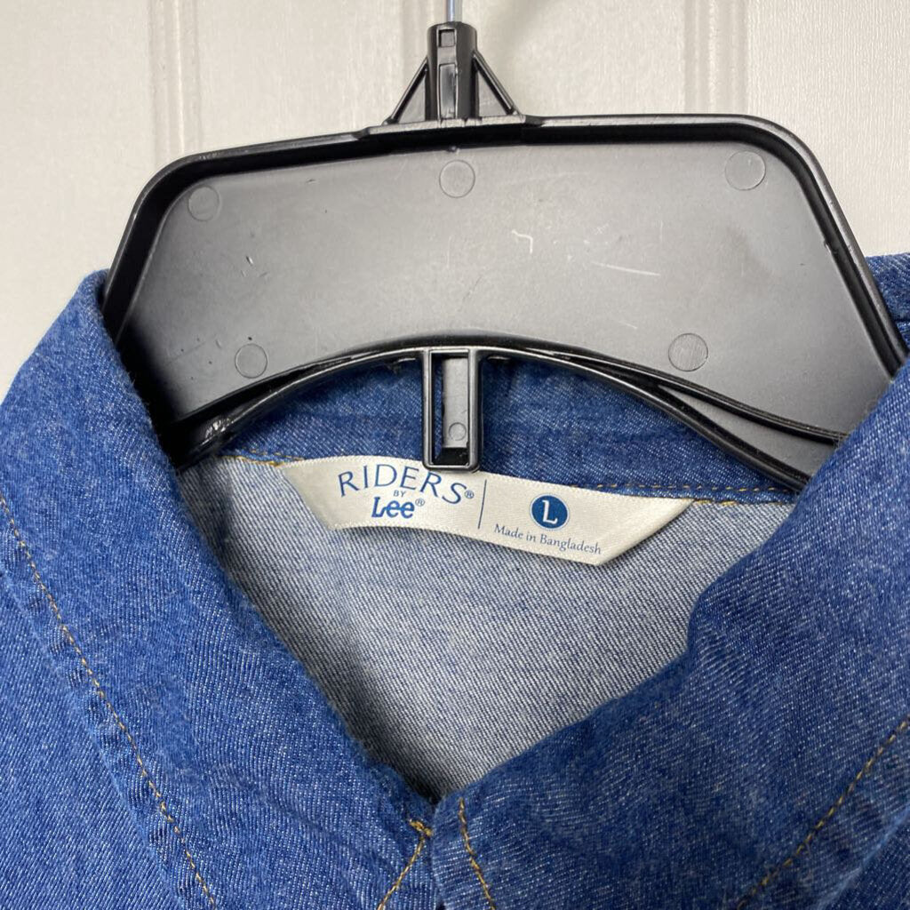 LONG SLEEVE DENIM SHIRT