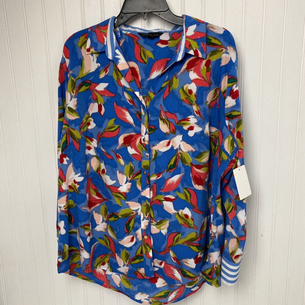 LONG SLEEVE BUTTON UP BLOUSE