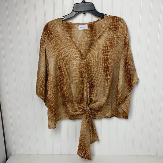 SHORT SLEEVE BLOUSE