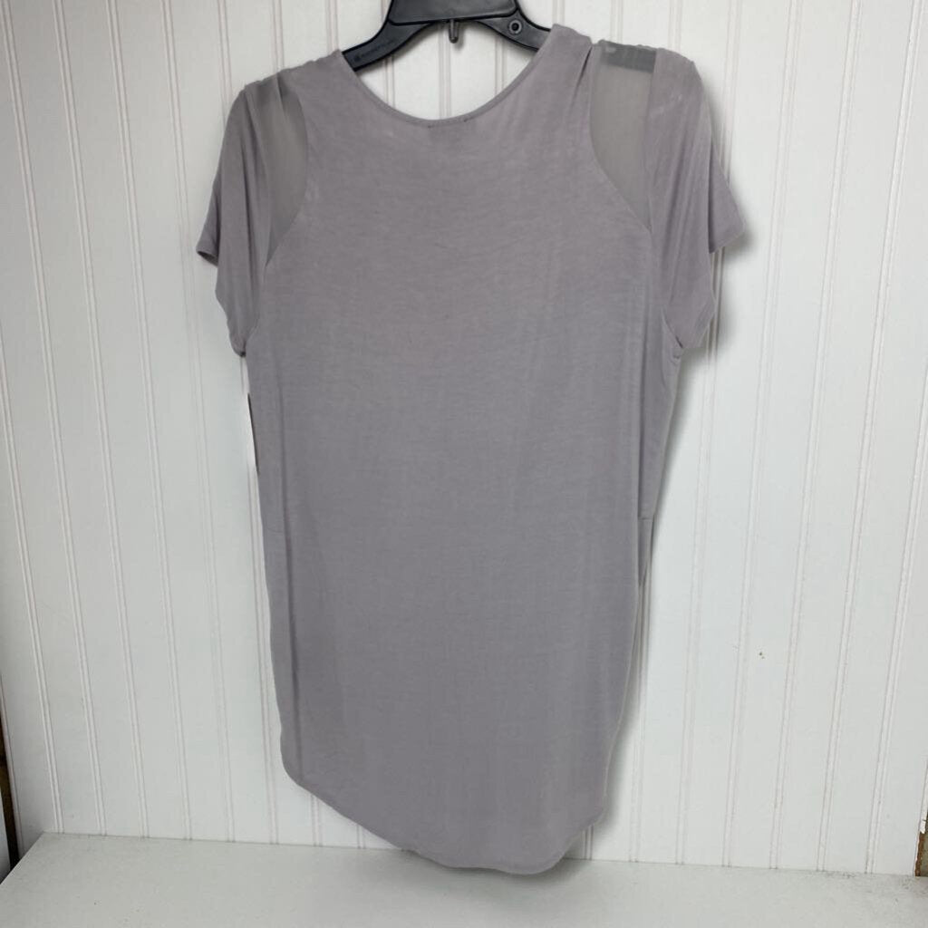SHEAR SHOULDER SHORT SLEEVED