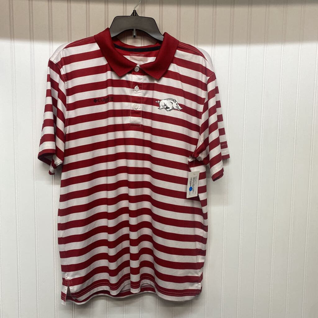 RED/WHITE STRIPED RZORBACK