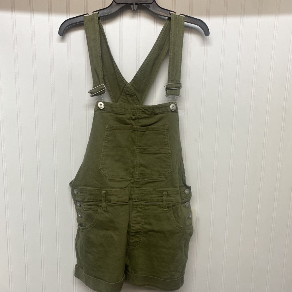 DENIM SHORT OVERALLS
