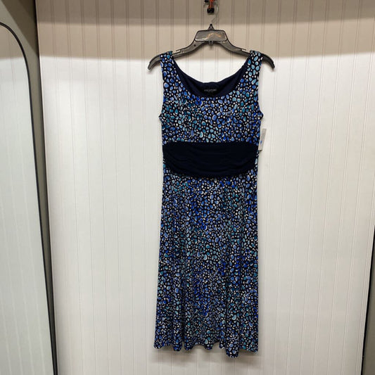 BLUE/BLACK SHORT DRESS