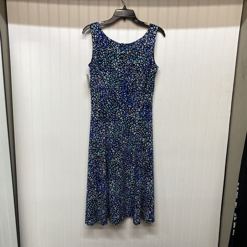 BLUE/BLACK SHORT DRESS