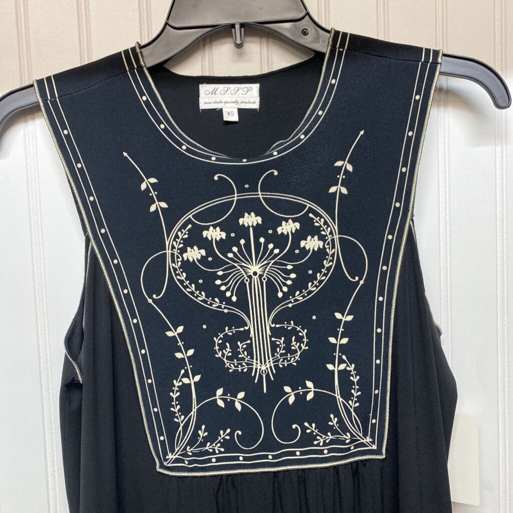 BLACK TANK DRESS