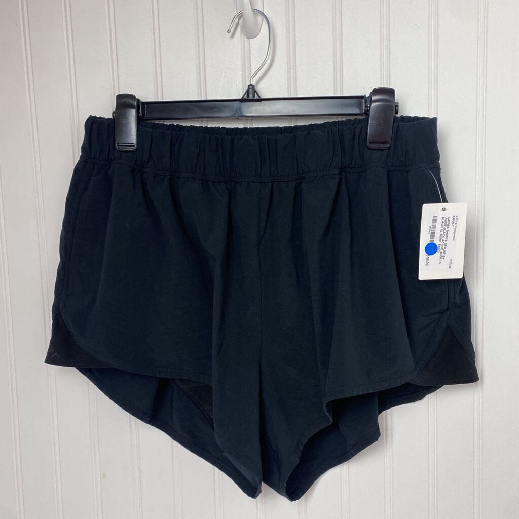 BLACK ACTIVE SHORTS