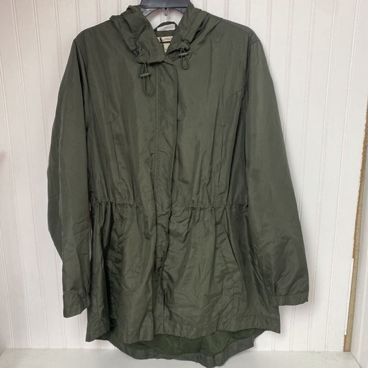 OLIVE RAIN COAT