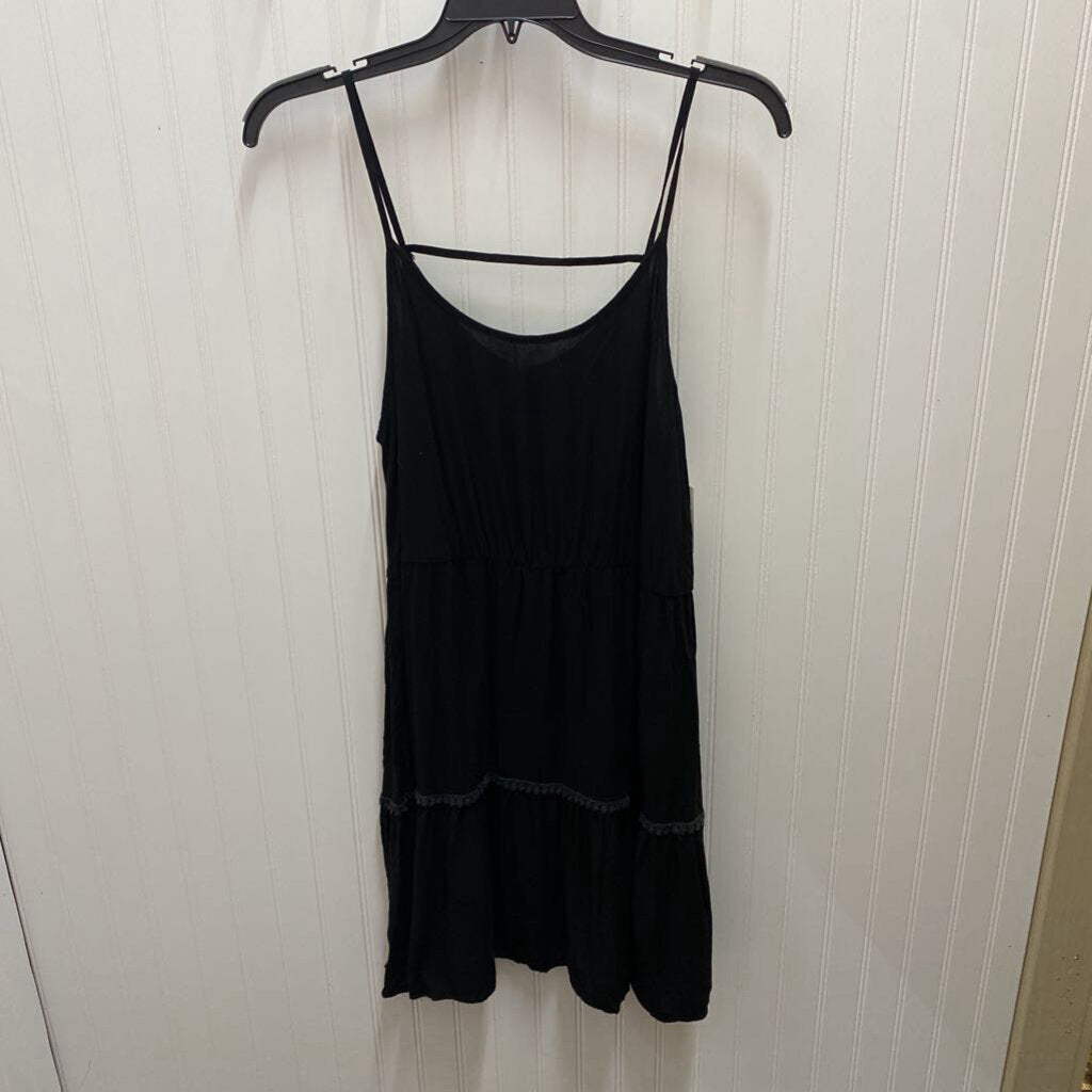 BLACK TANK DRESS