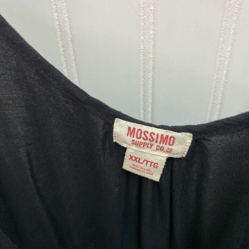 BLACK TANK DRESS