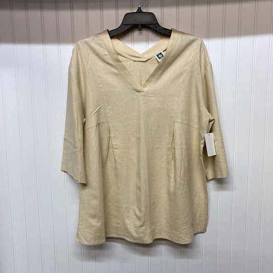 3/4 SLEEVE LINEN SHIRT