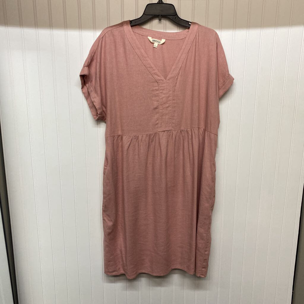 SHORT SLEEVE SHORT DRESS