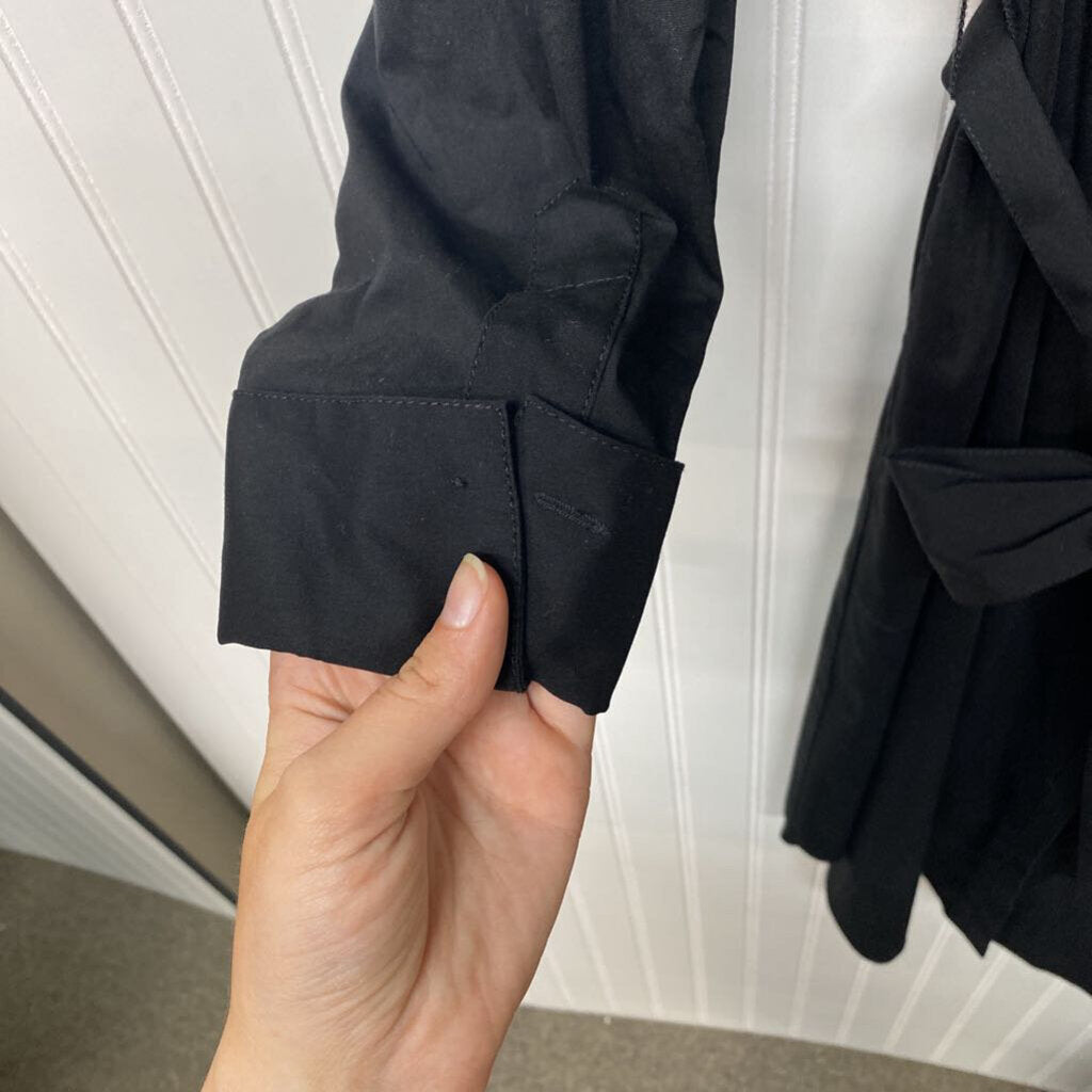 LONG SLEEVE BUTTON UP DRESS