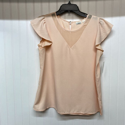 RUFFLED SLEEVE BLOUSE