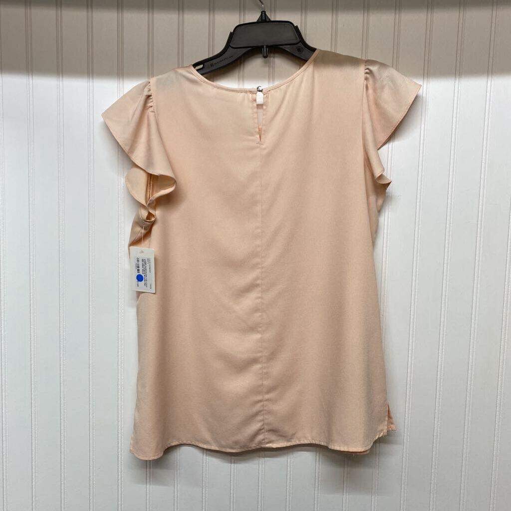 RUFFLED SLEEVE BLOUSE