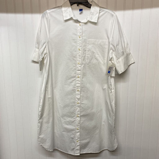 BUTTON DOWN SHIRT DRESS