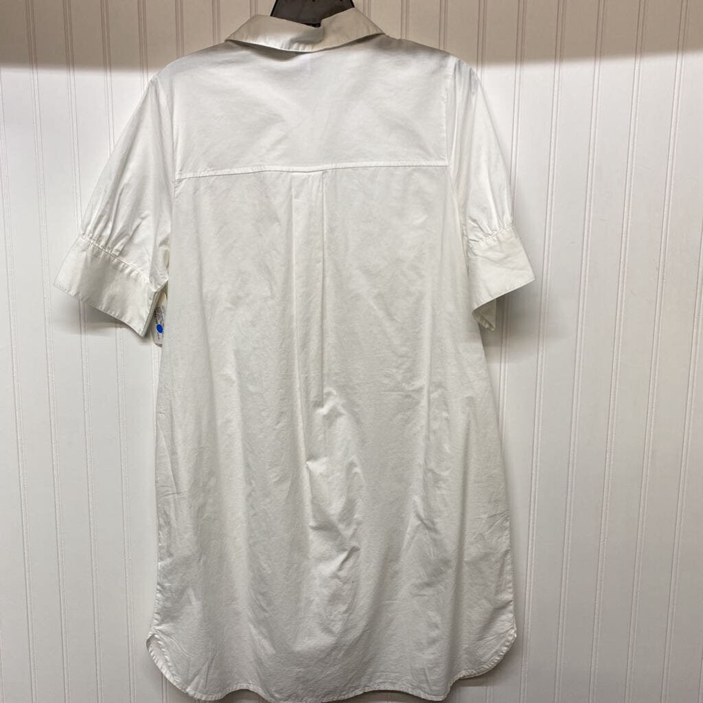 BUTTON DOWN SHIRT DRESS