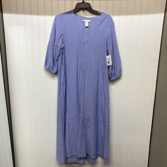 V NECK LONG SLEEVED DRESS