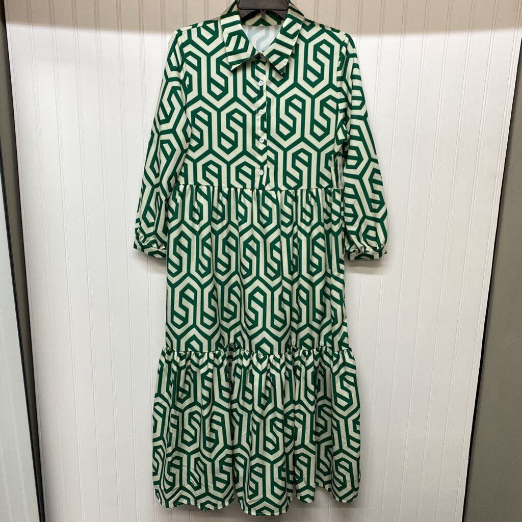 LONG SLEEVED LONG DRESS