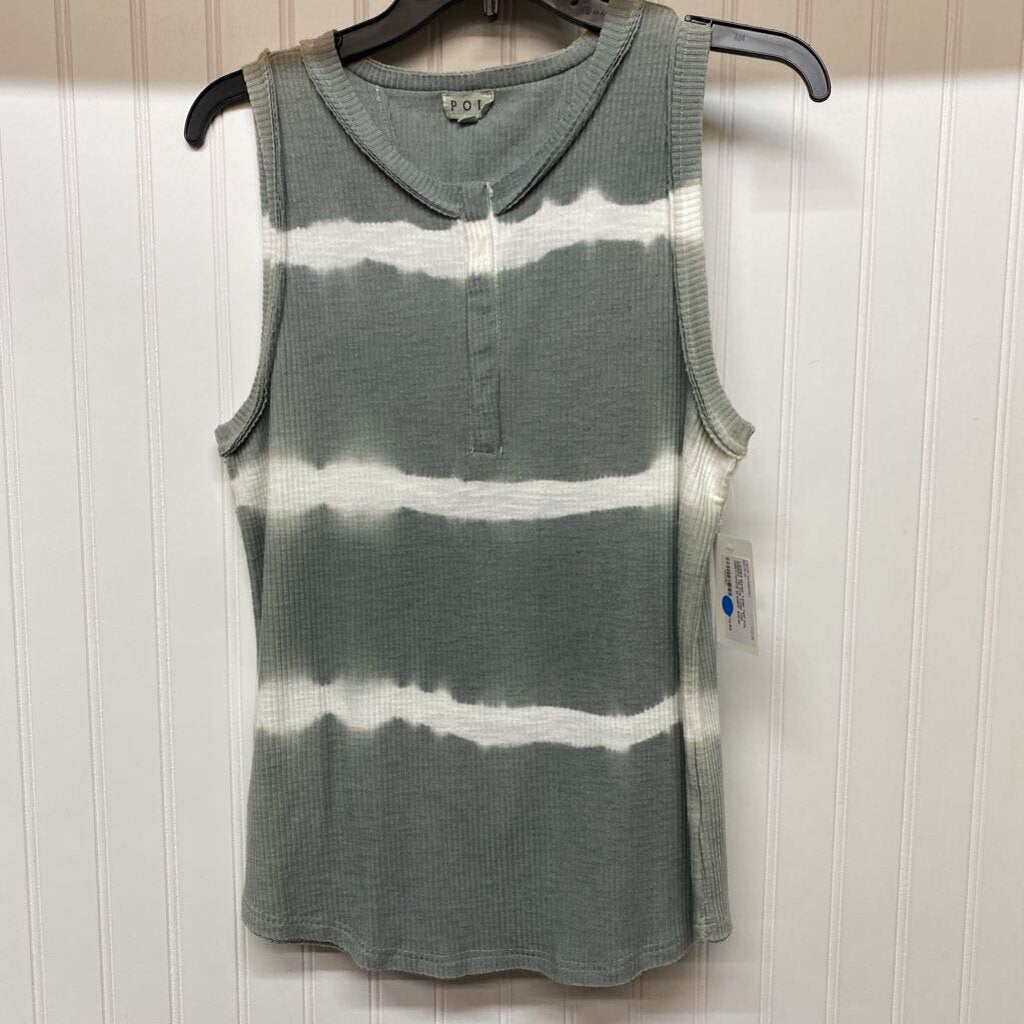 RIBBED TIE DYE TANK TOP
