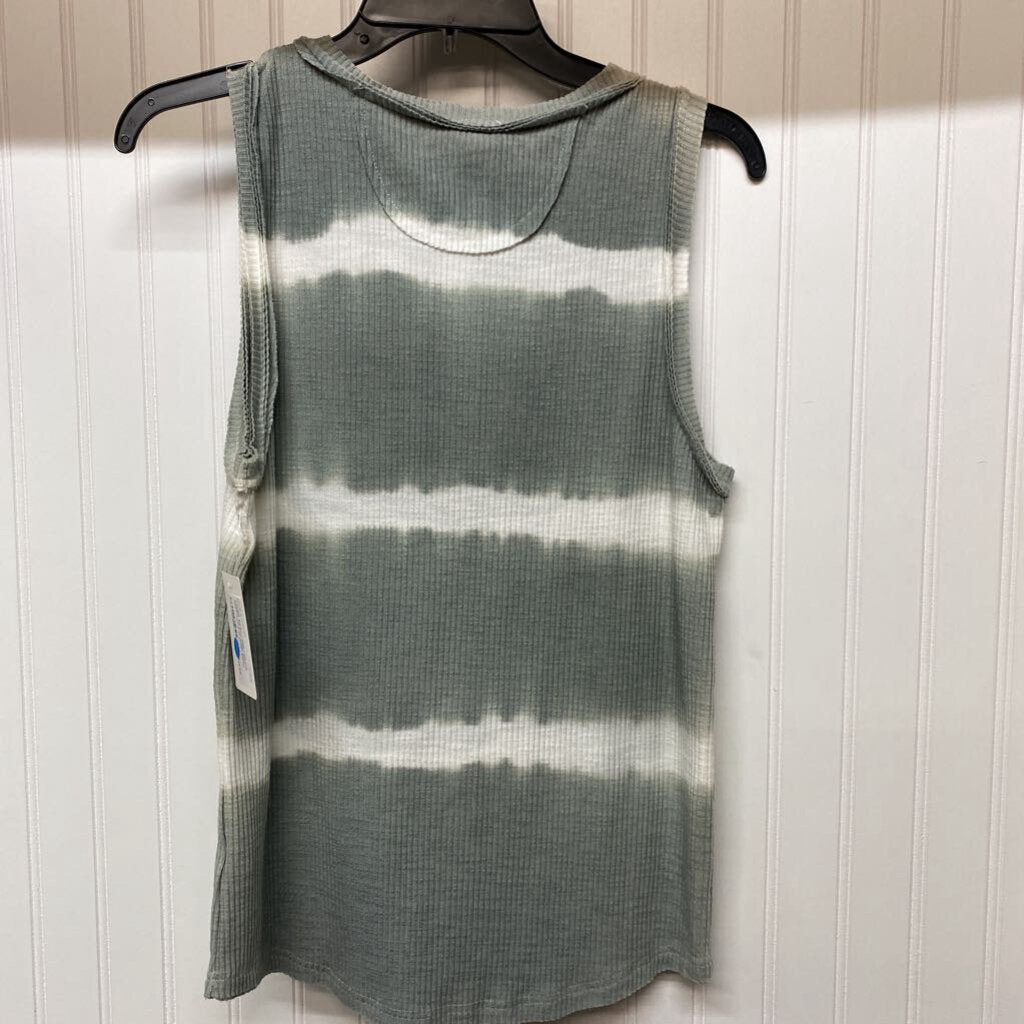 RIBBED TIE DYE TANK TOP