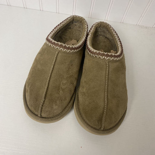 SUEDE MULES