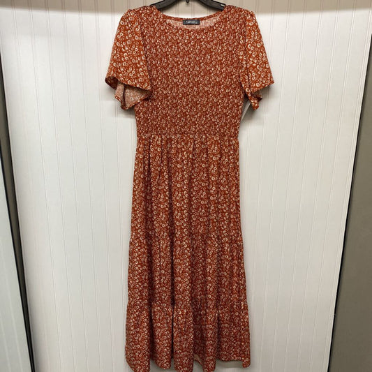 SHORT SLEEVE LONG DRESS
