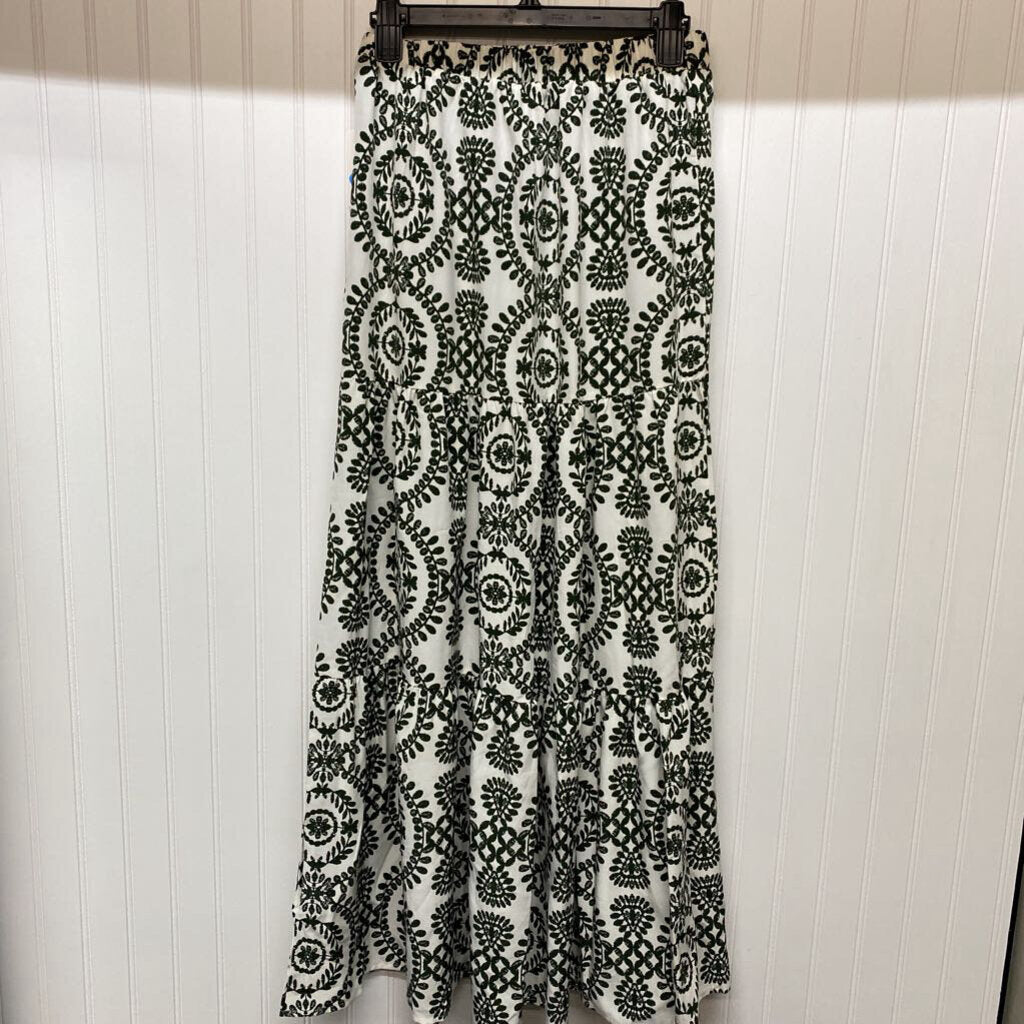 LONG PRINTED SKIRT