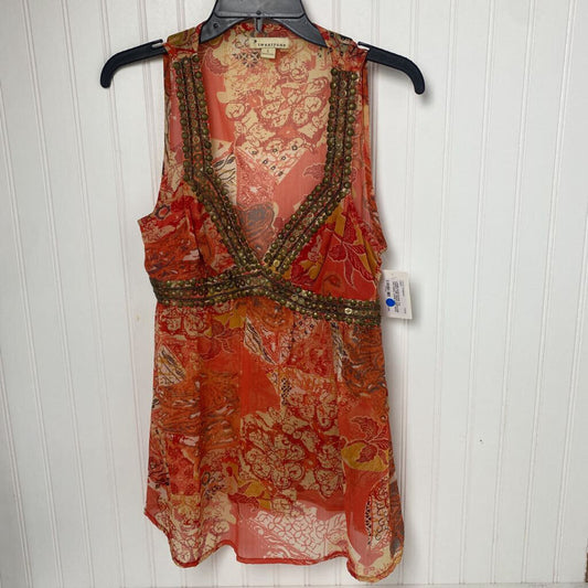 SHEAR SLEEVLESS TOP