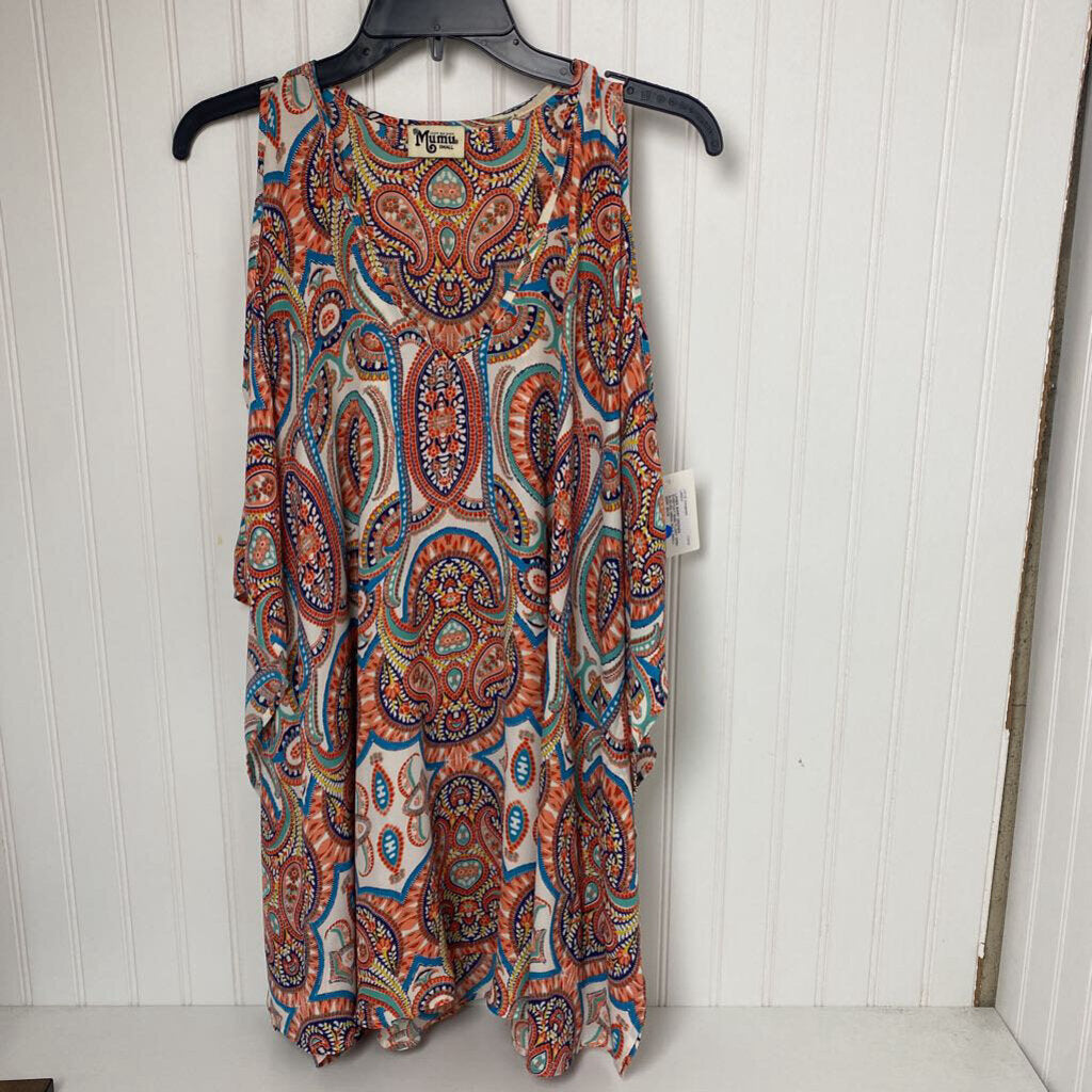 FLOWY OPEN SLEEVED DRESS