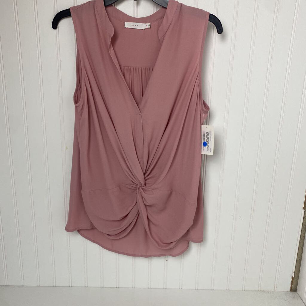 SLEEVLESS V NECK TOP