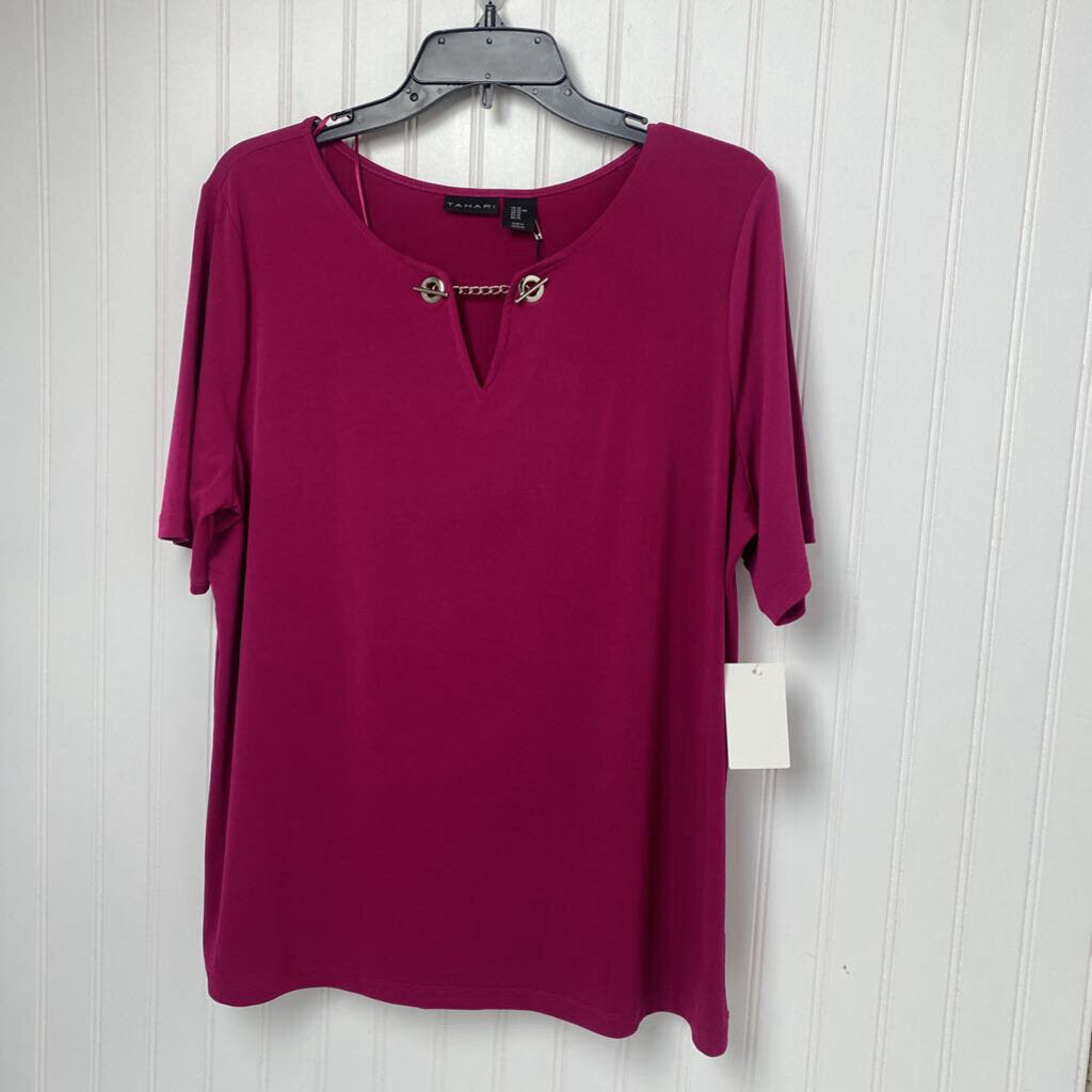 SHORT SLEEVE DRESS TOP