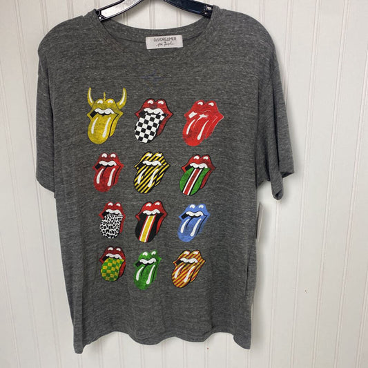 GRAY GRAPHIC TEE