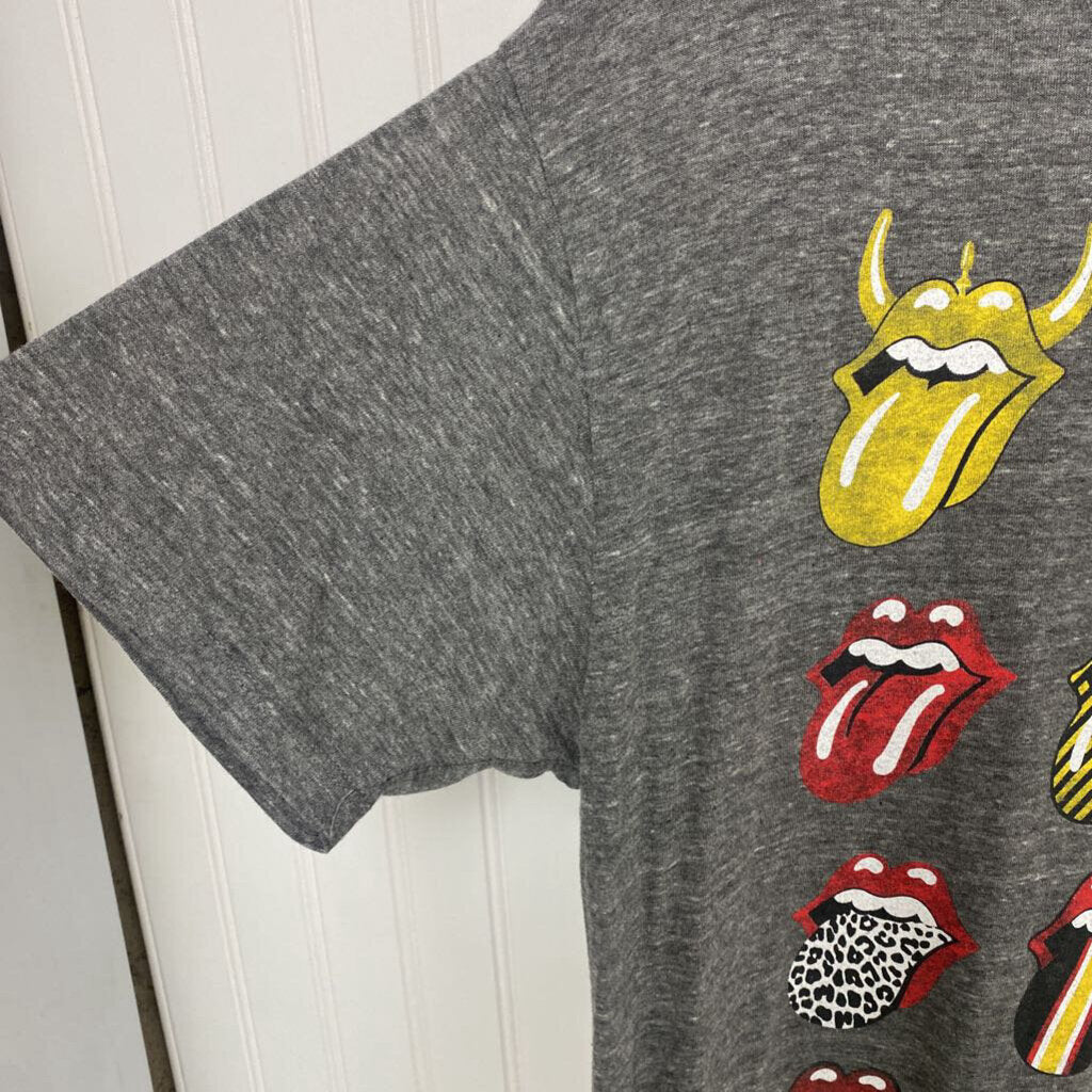 GRAY GRAPHIC TEE