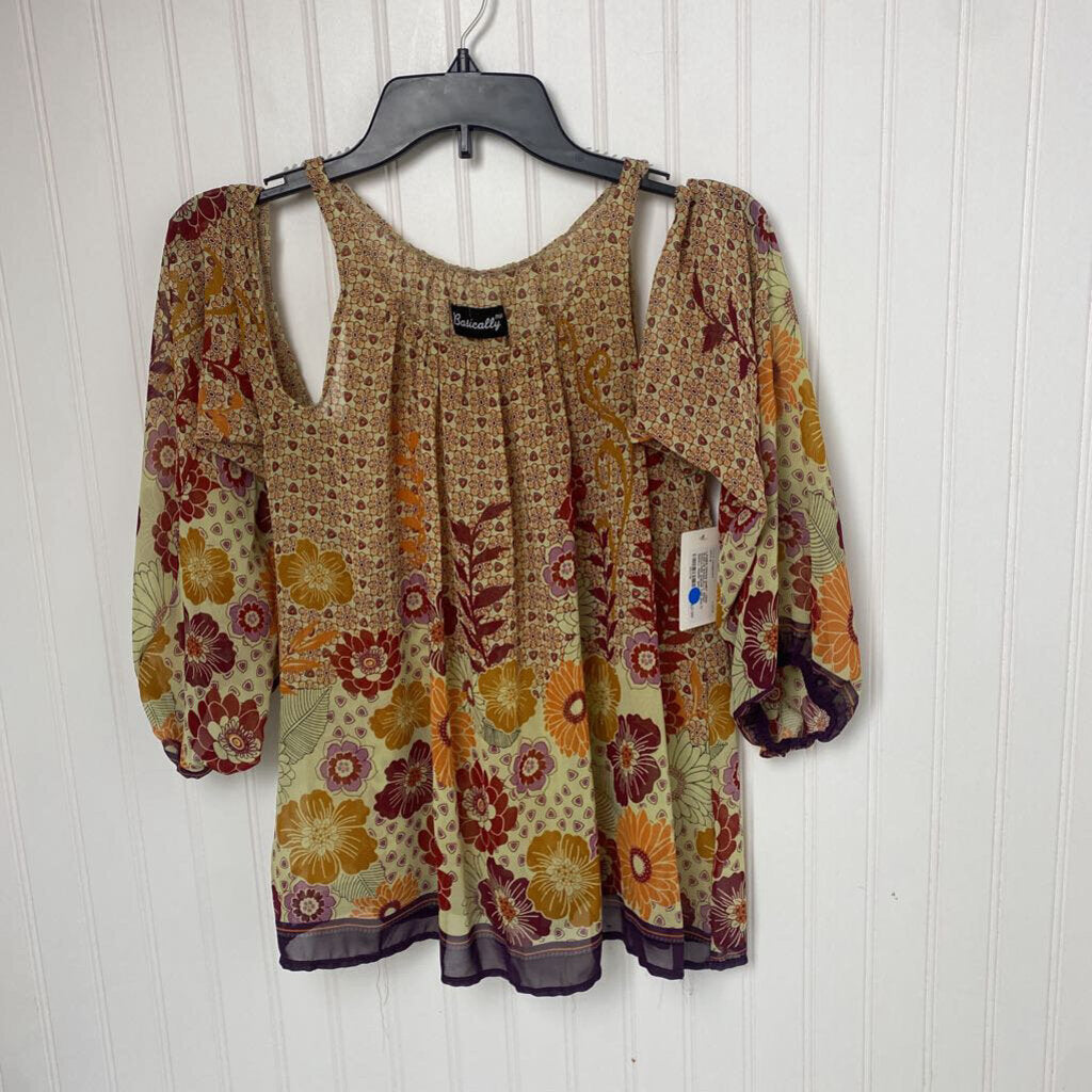 OPEN SHOULDER SHEAR TOP