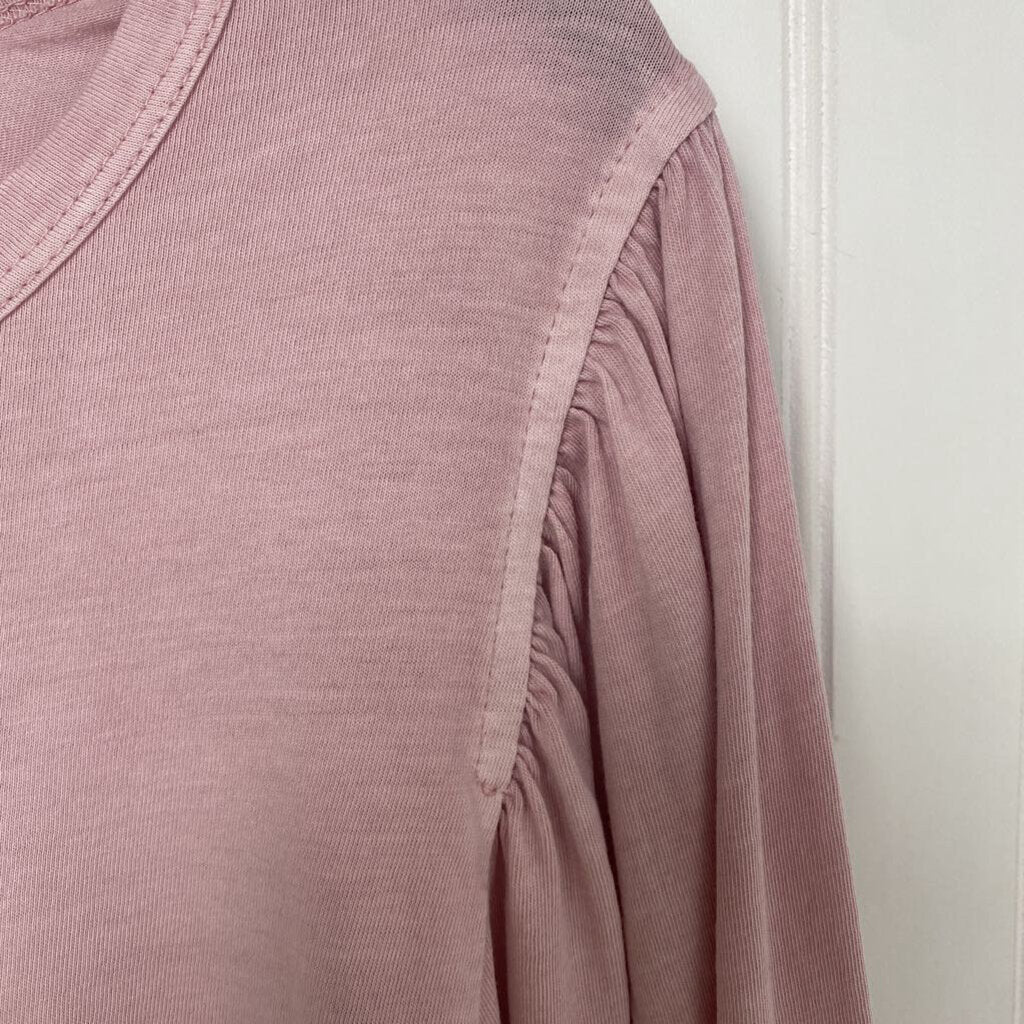 GATHERED SLEEVE SHIRT