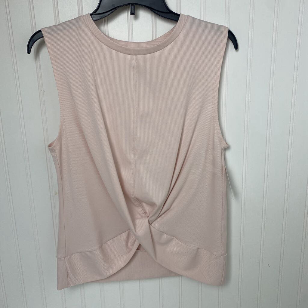 GATHERED FRONT SLEEVLESS TOP